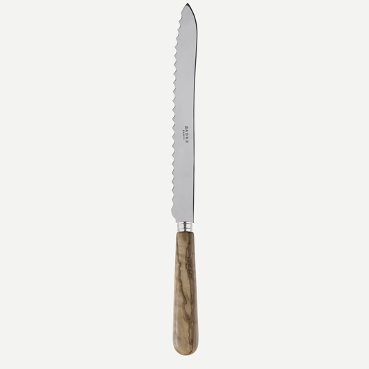 Lavandou Olive Wood Bread Knife