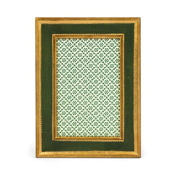 Classico Green & Gold 5x7 Frame